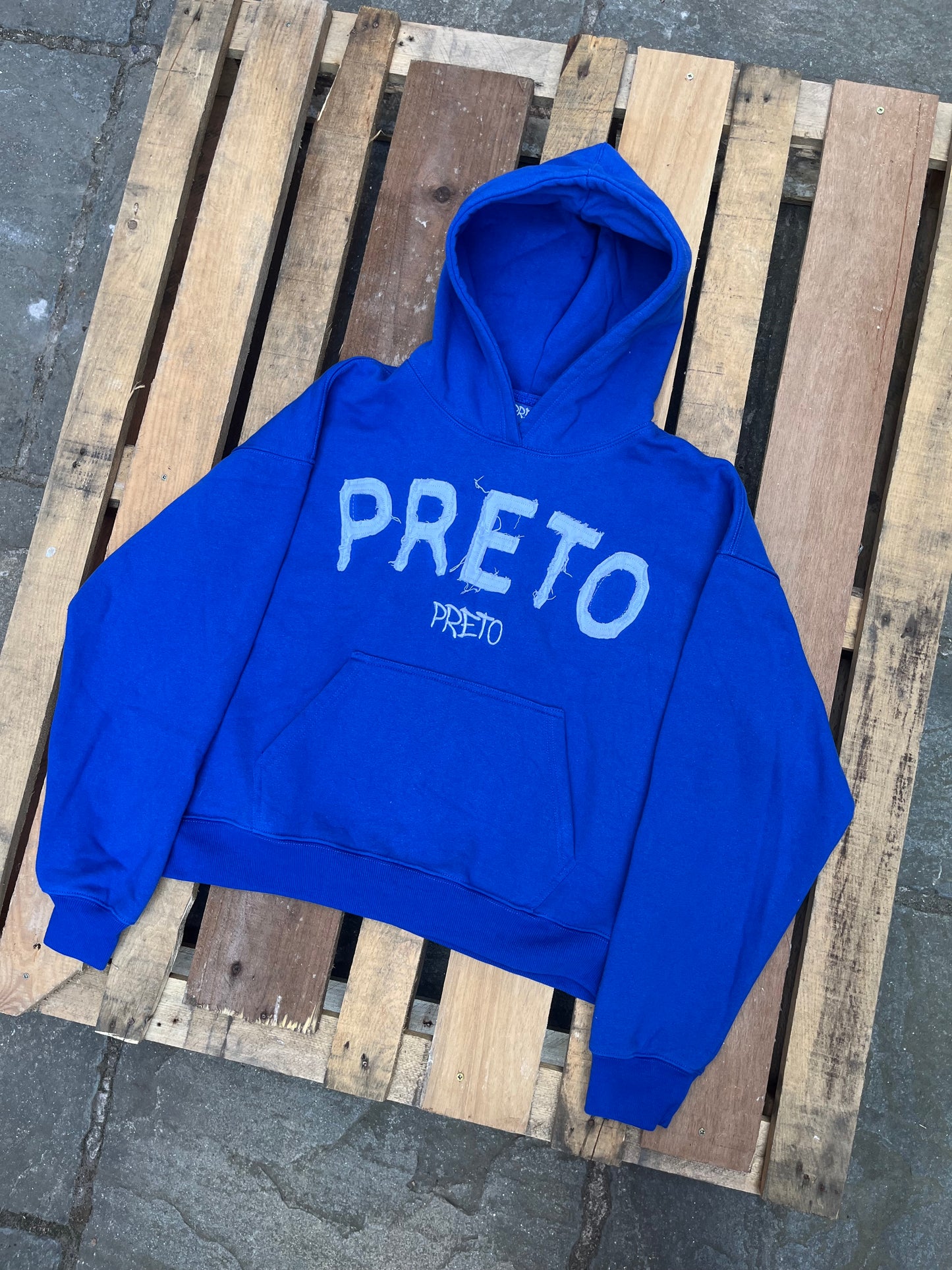 PRETO HOODIE - BLUE
