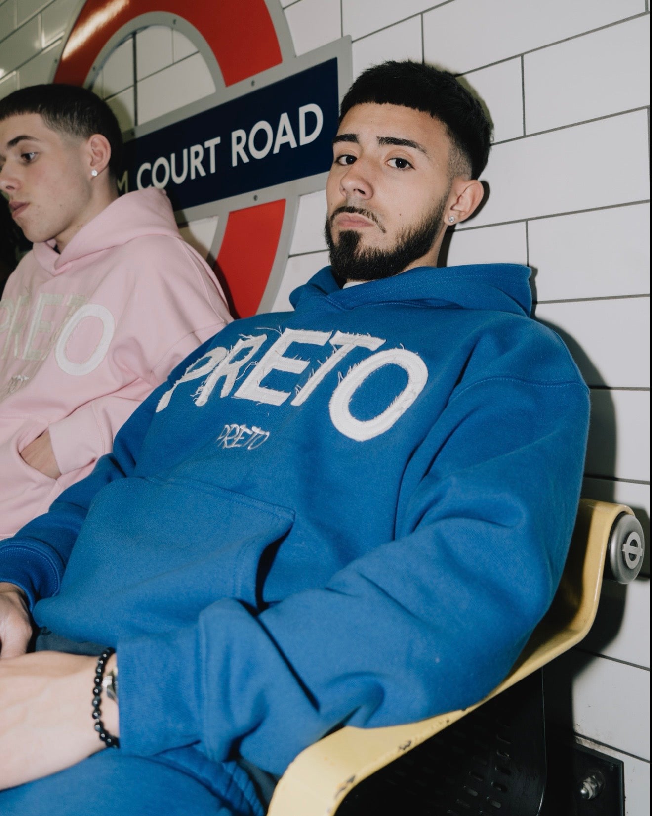 PRETO HOODIE - BLUE