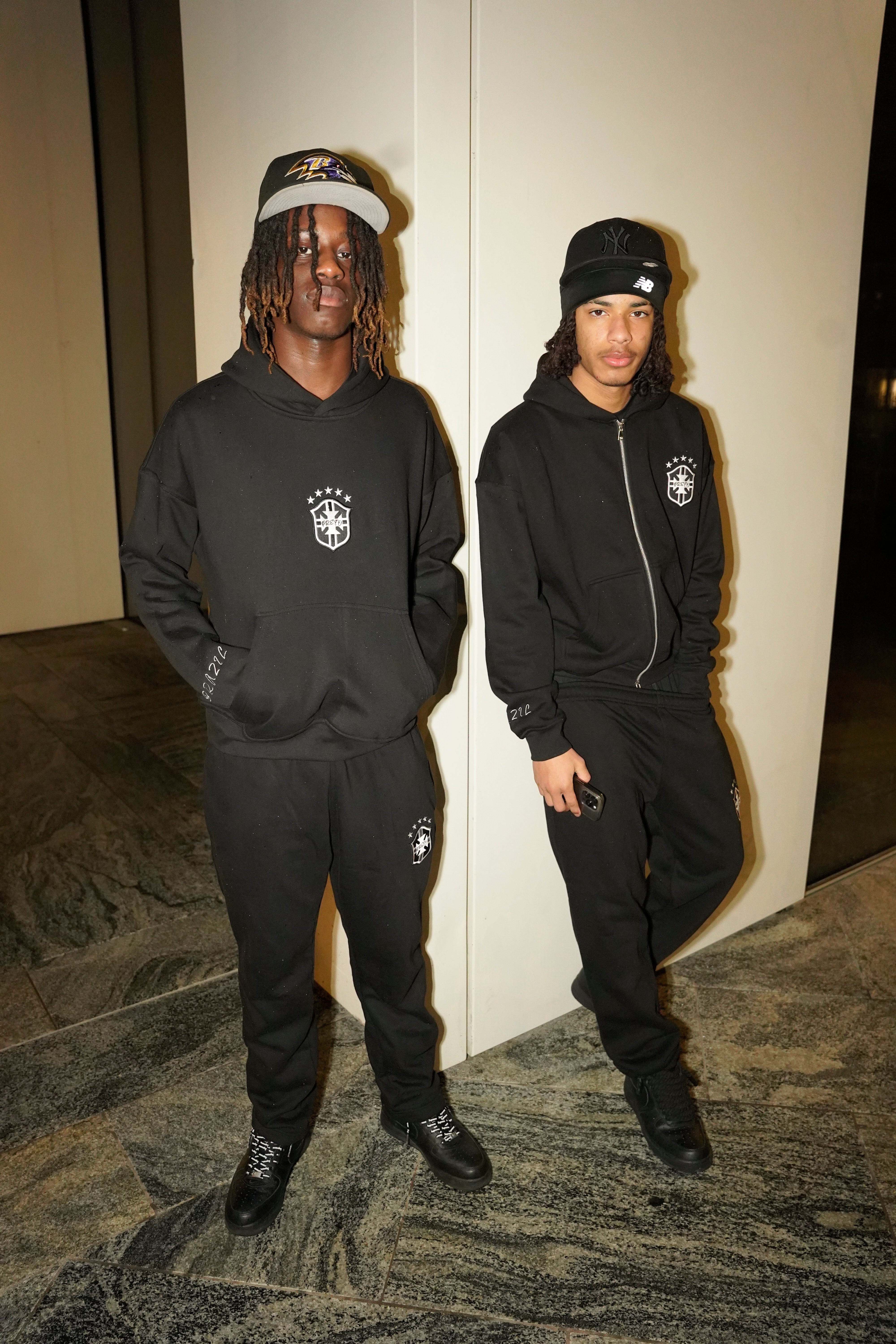 BRAZIL HOODIE - BLACK