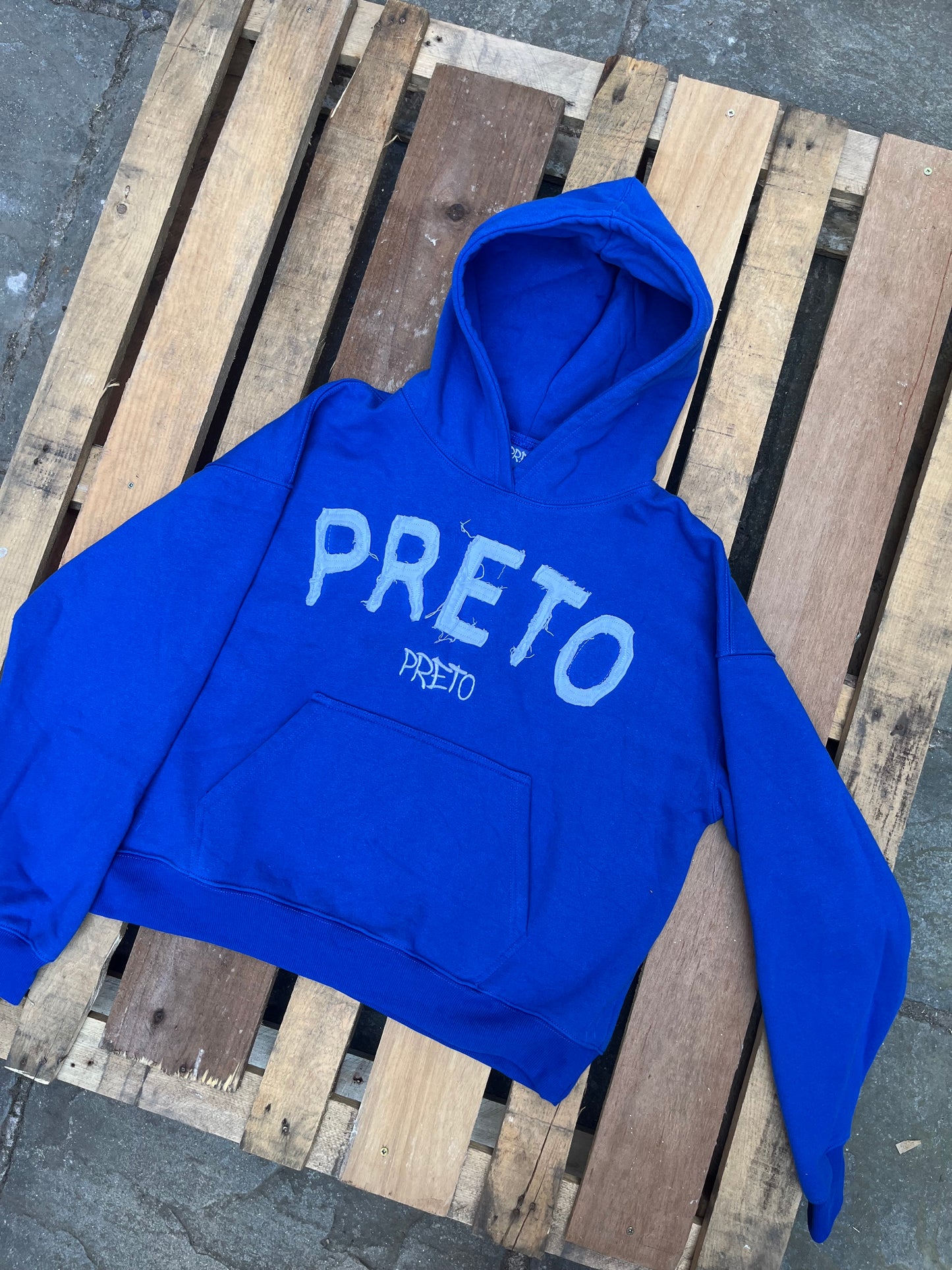 PRETO HOODIE - BLUE