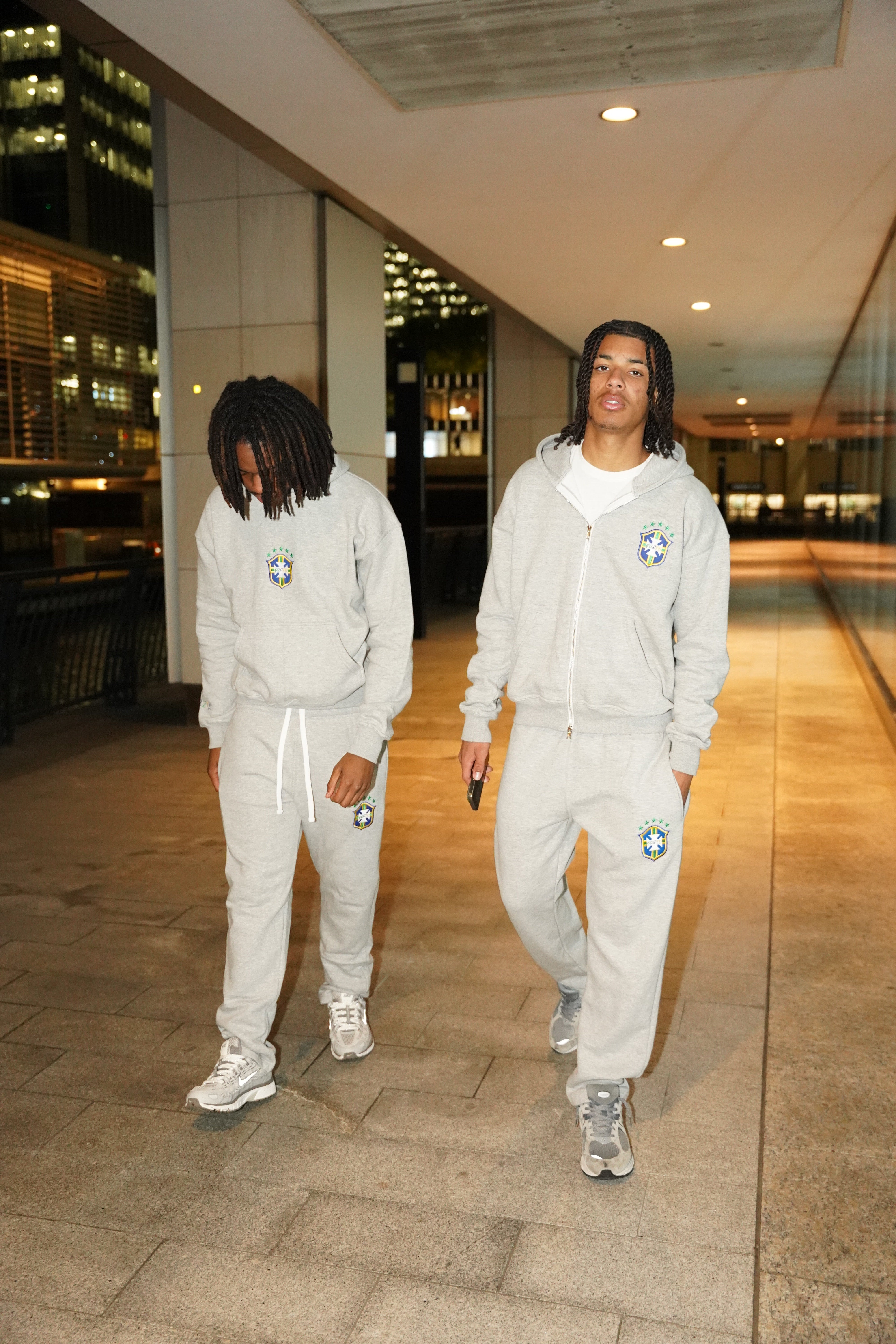 BRAZIL ZIP-UP - GREY
