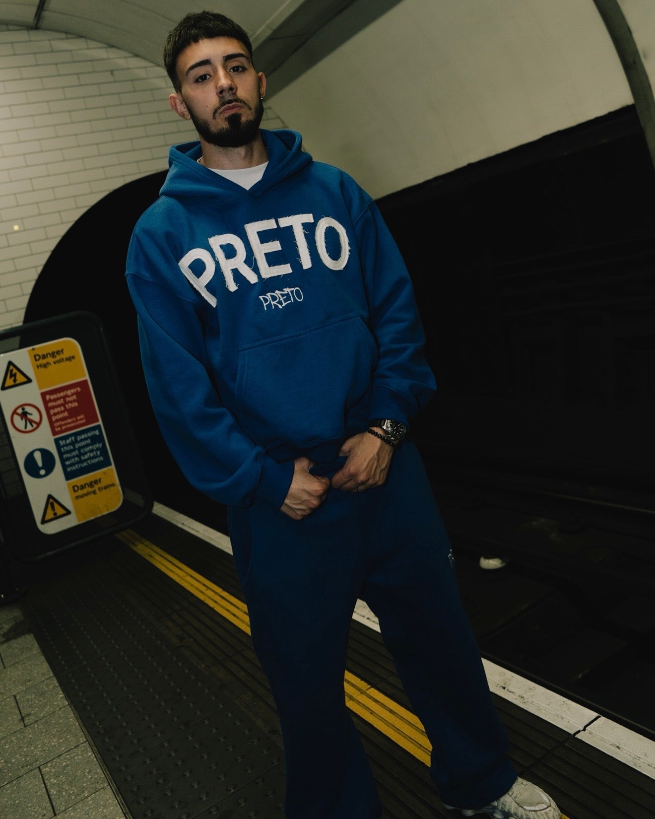 PRETO JOGGERS - BLUE