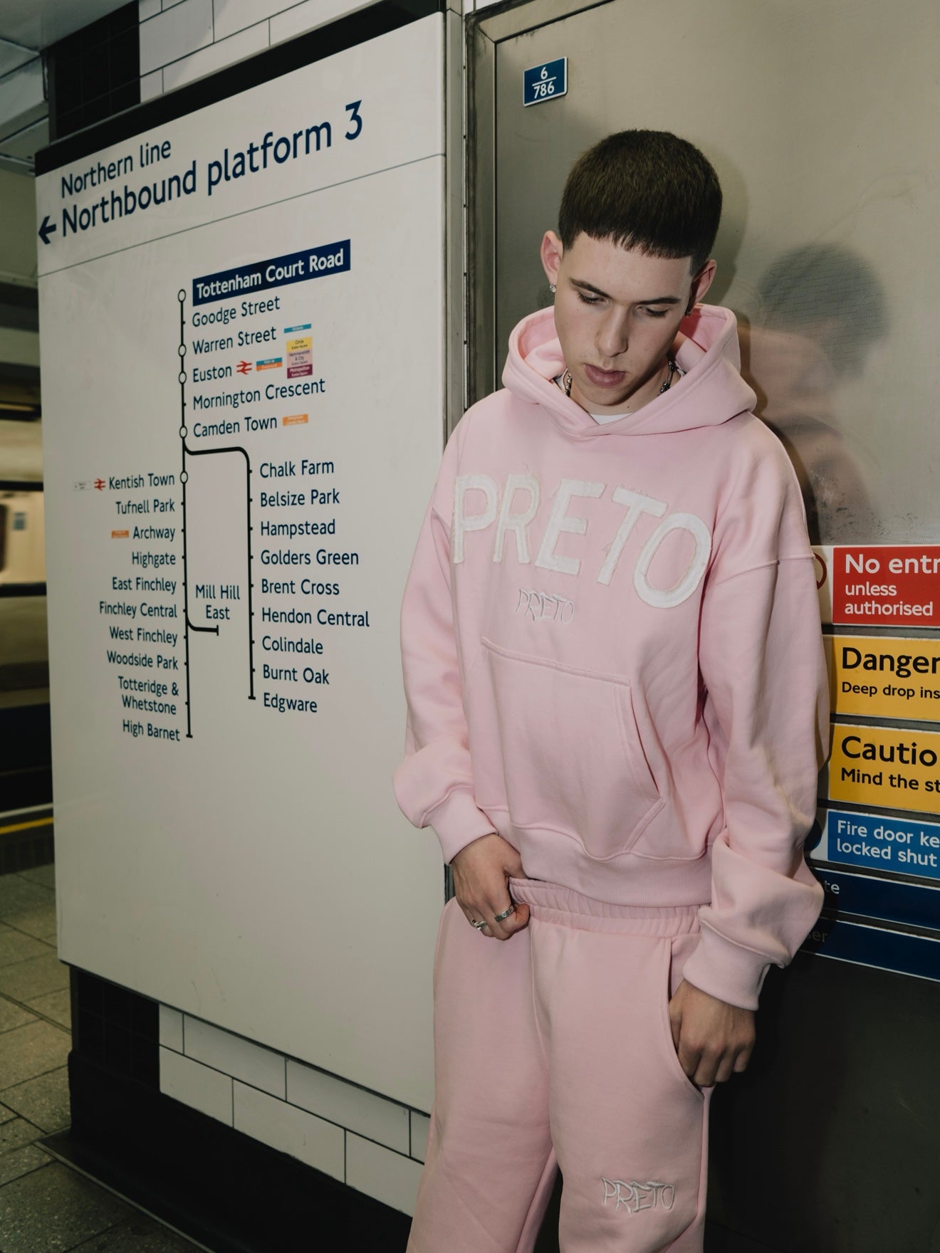 PRETO HOODIE - PINK