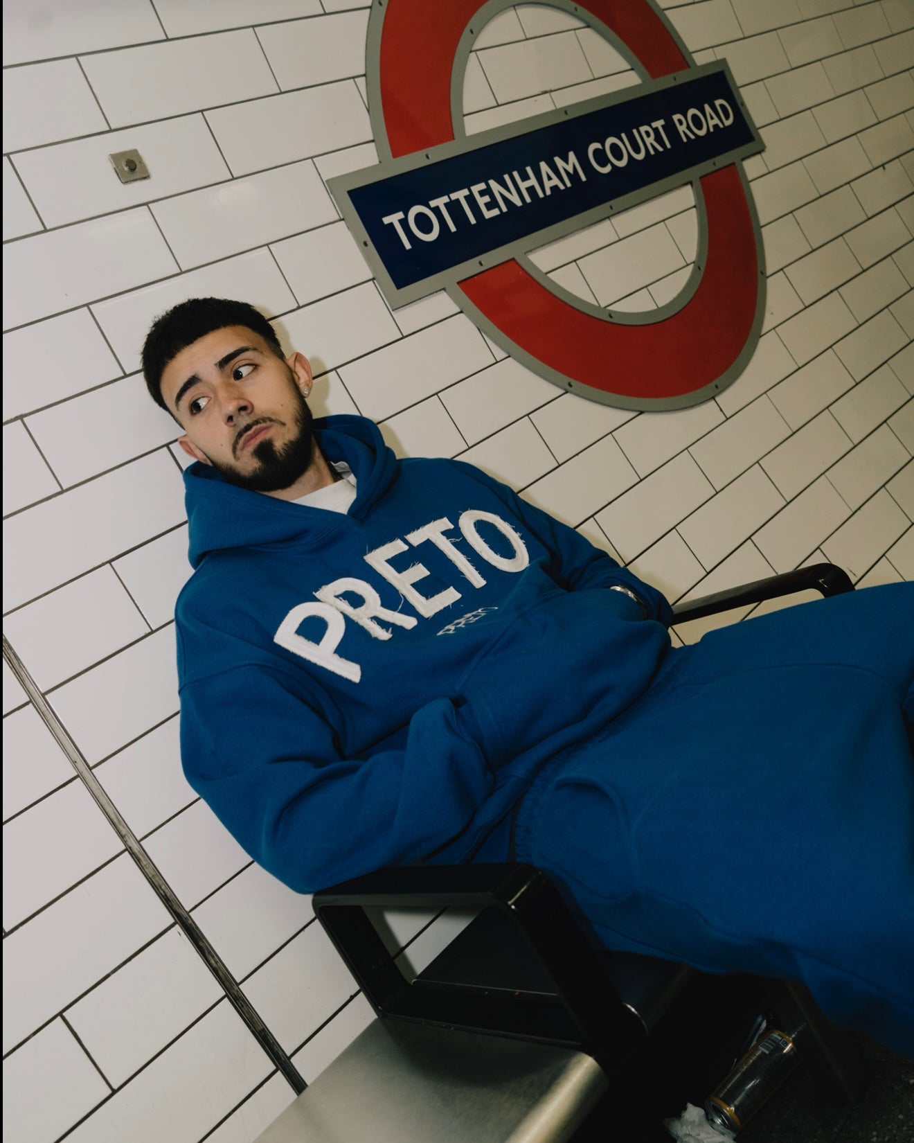 PRETO HOODIE - BLUE