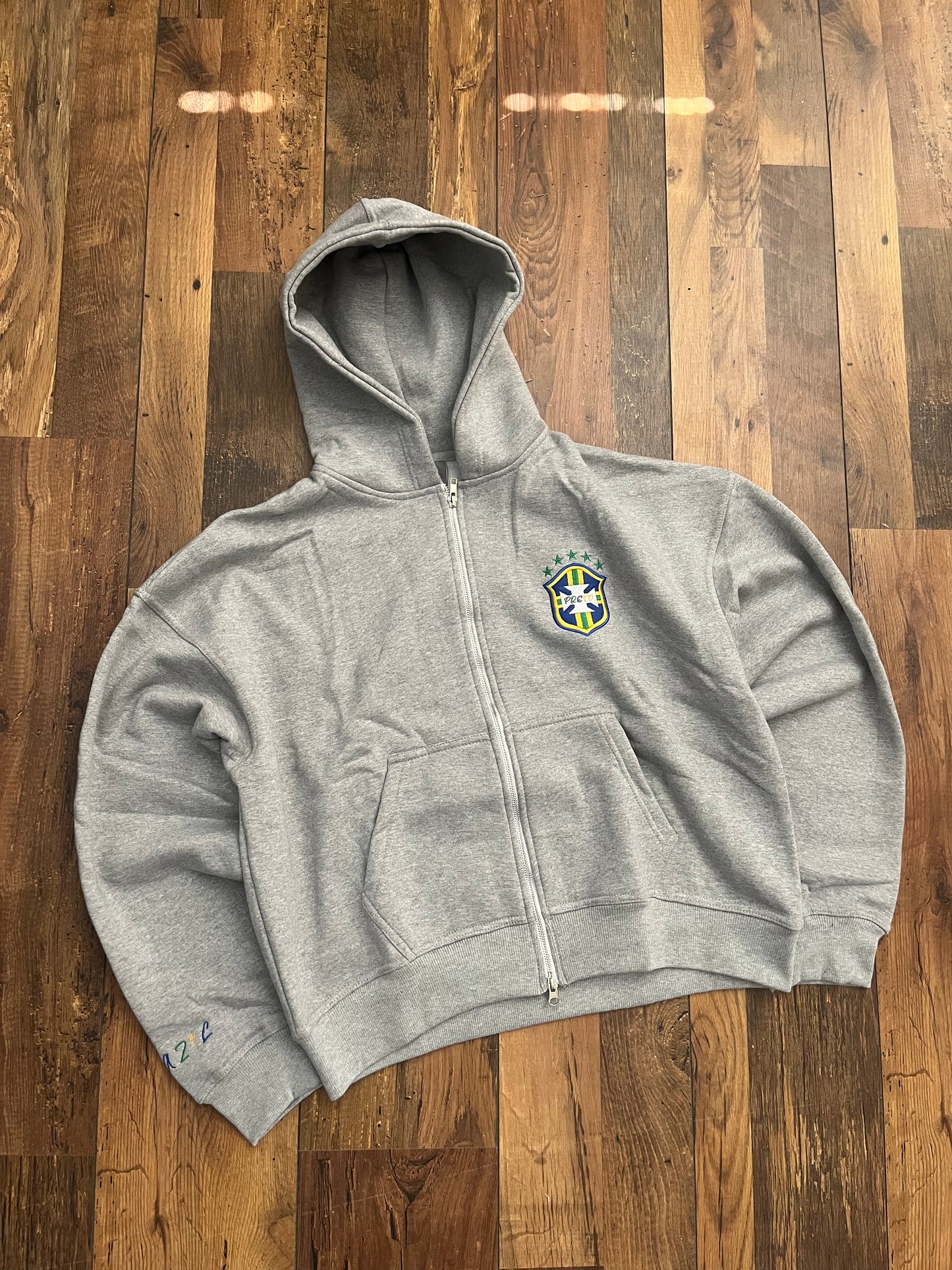 BRAZIL ZIP-UP - GREY