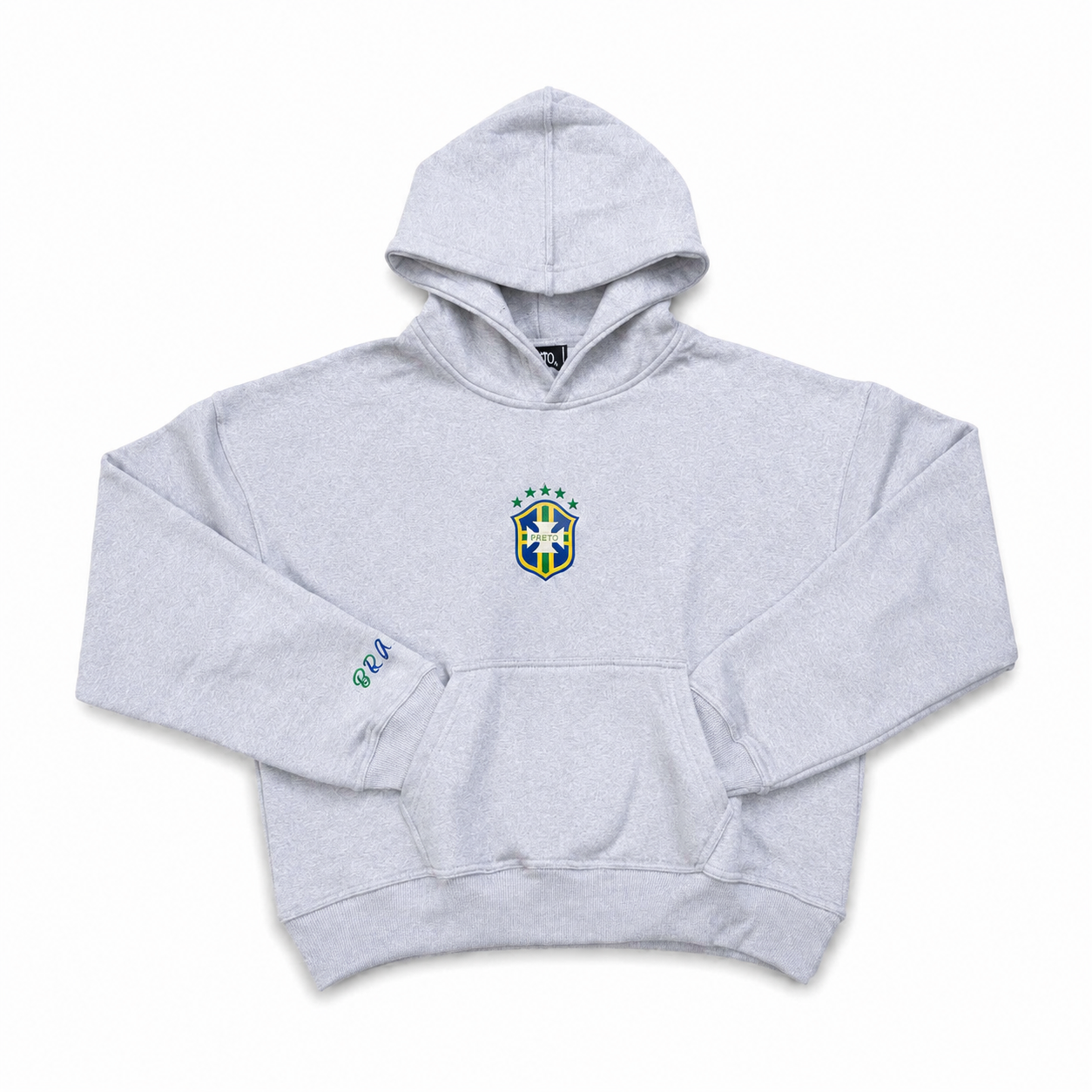 BRAZIL HOODIE - GREY