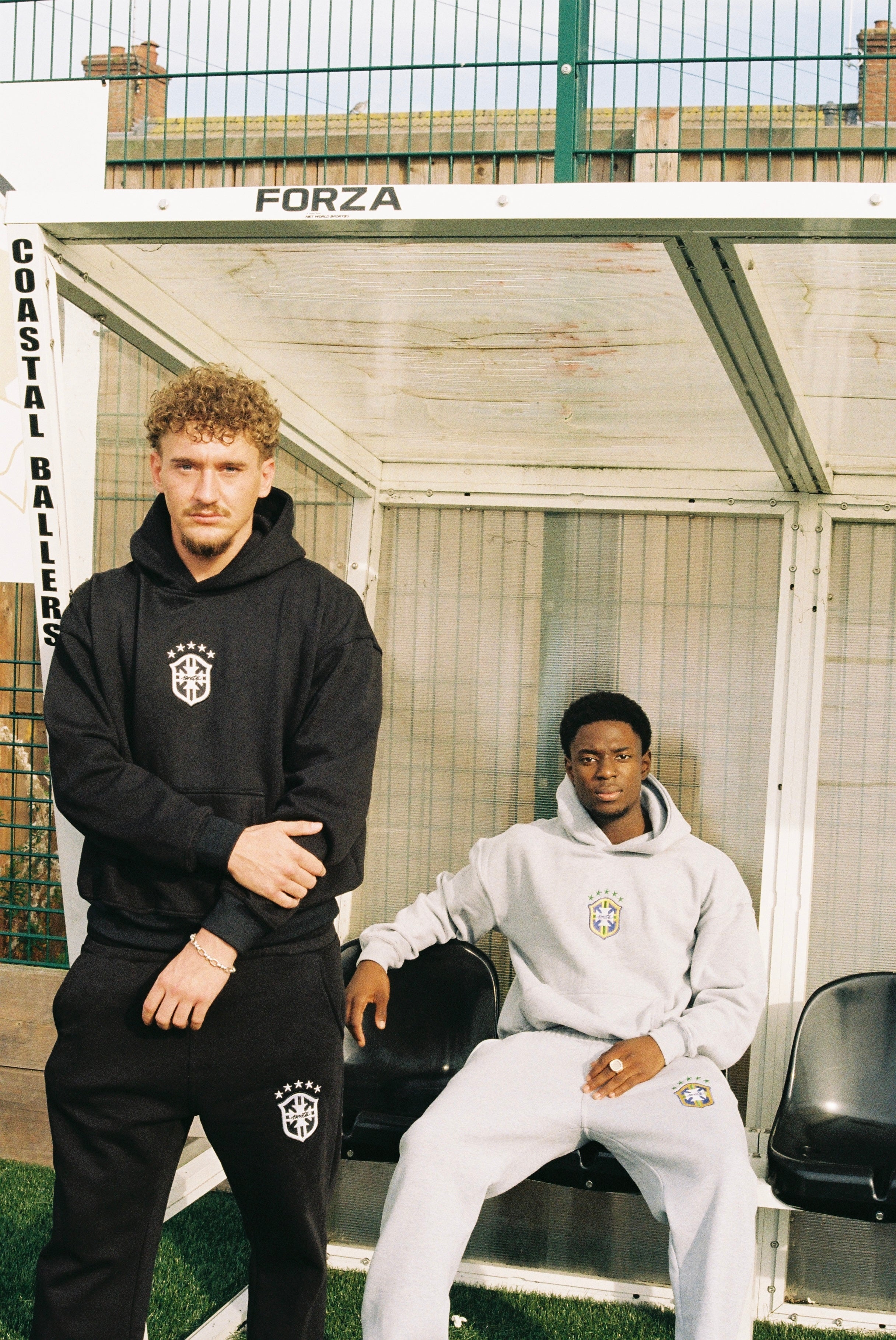 BRAZIL HOODIE - BLACK